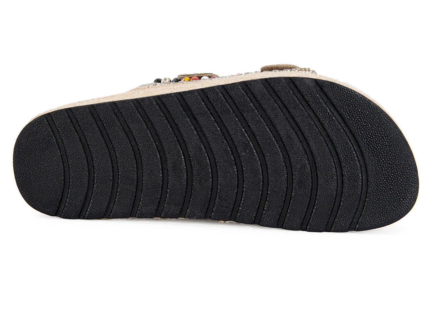 Kaylum Espadrille Platform Slide Sandal