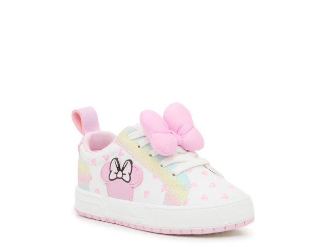Ground Up Minnie Mouse Bow Court Sneaker - Kids' - Free