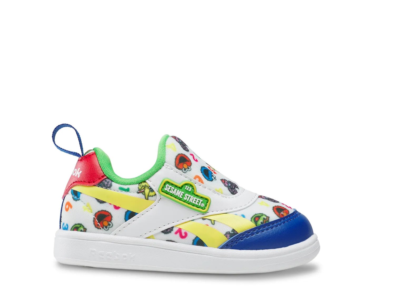 Модные кроссовки для девочек Reebok x Sesame Street Club c Revenge Slip