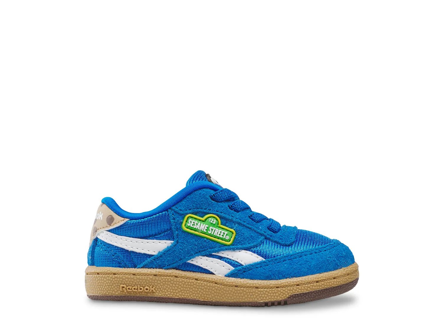 Модные кроссовки для мальчиков Reebok x Sesame Street Club C Revenge Slip