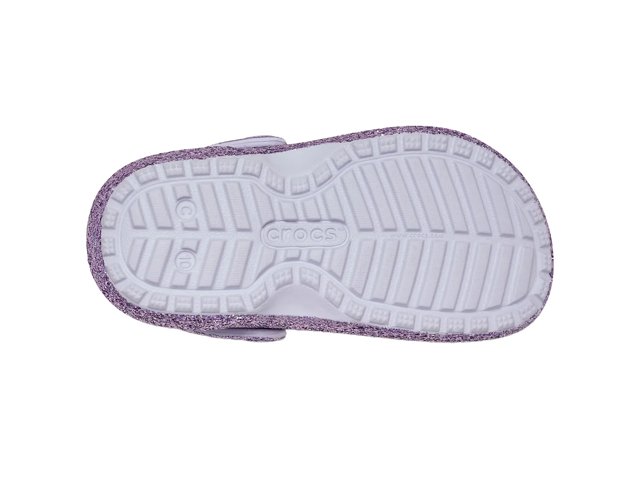 Crocs Classic Lined Chunky Glitter Clog - Kids' - Free Shipping | DSW