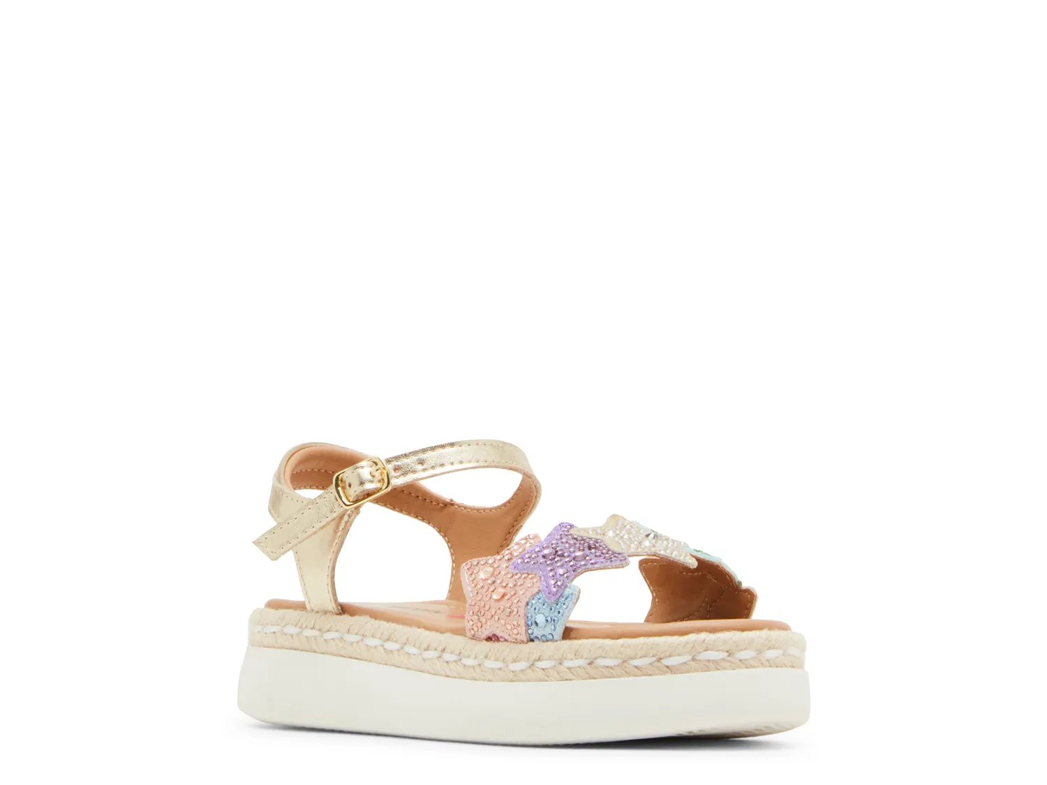 Босоножки для девочек Steve Madden Gems Сандалии на платформе