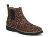 Northbound Chelsea Boot Brown/Black Leopard Print Fabric view