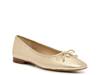 Meadow Ballet Flat Gold Metallic view