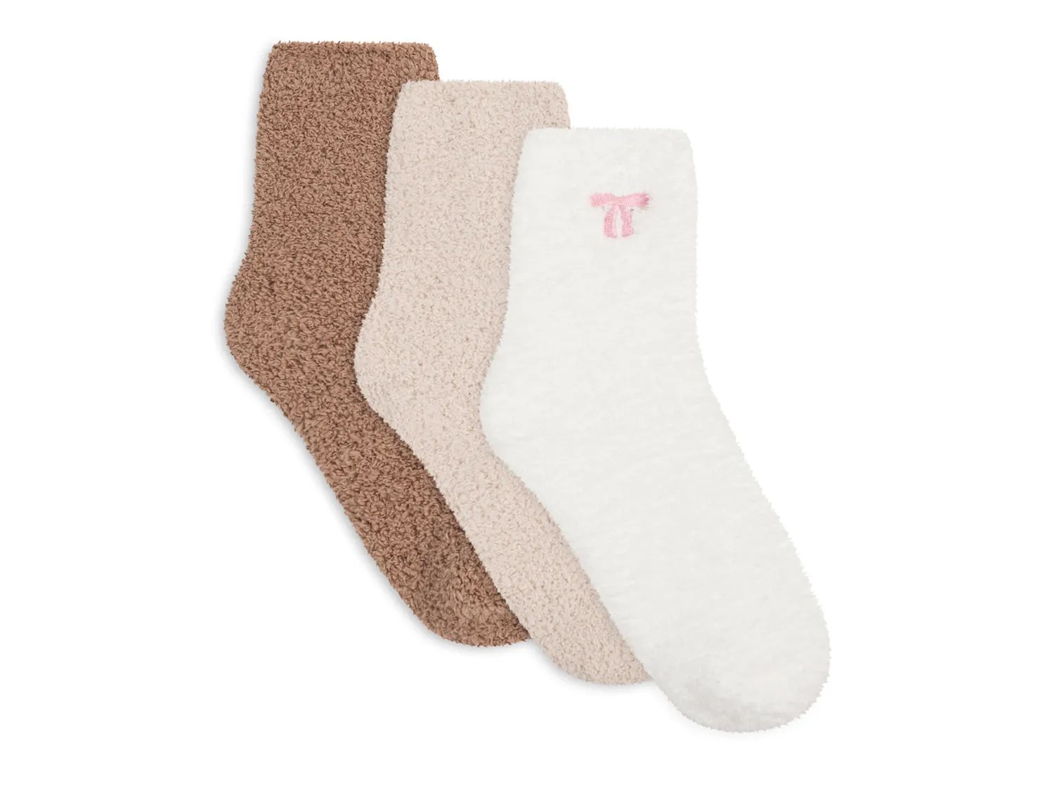 Star Fuzzy Women's Crew Socks