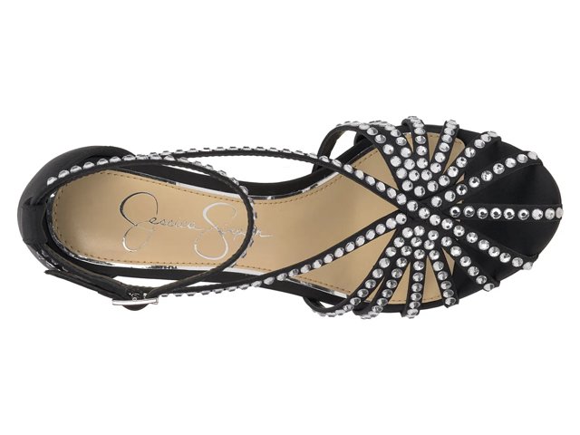 Jessica Simpson ☆ Azimma 編み込みブロックヒールサンダル Jessica Simpson Azimma Braided Detail Strappy Block Heel