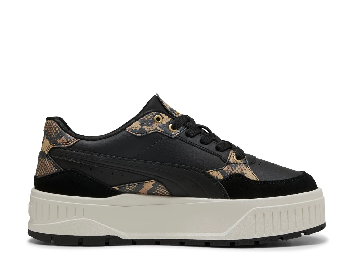 Женские модные кроссовки Puma Karmen II Idol Snake - шикарные кроссовки на платформе
