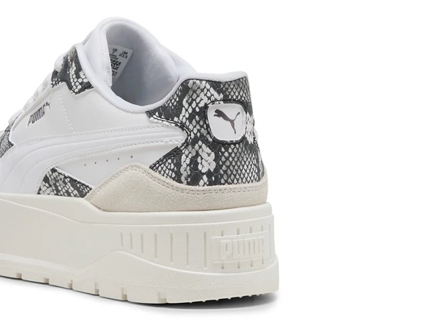 Puma Karmen II Idol Snake Chic Platform Sneaker - Women's - Free