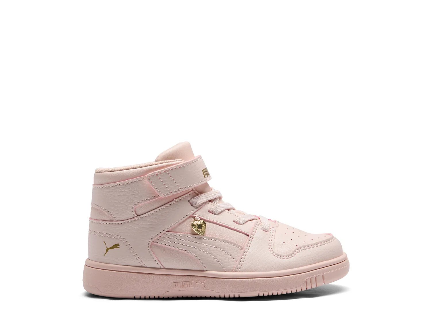Модные кроссовки для девочек Puma Rebound Layup RCL Valentine V High