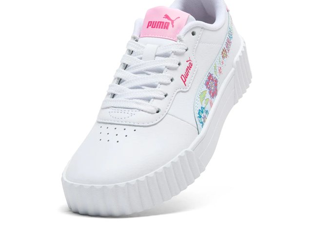 Puma Carina 3.0 Flower Power Sneaker - Kids' - Free Shipping