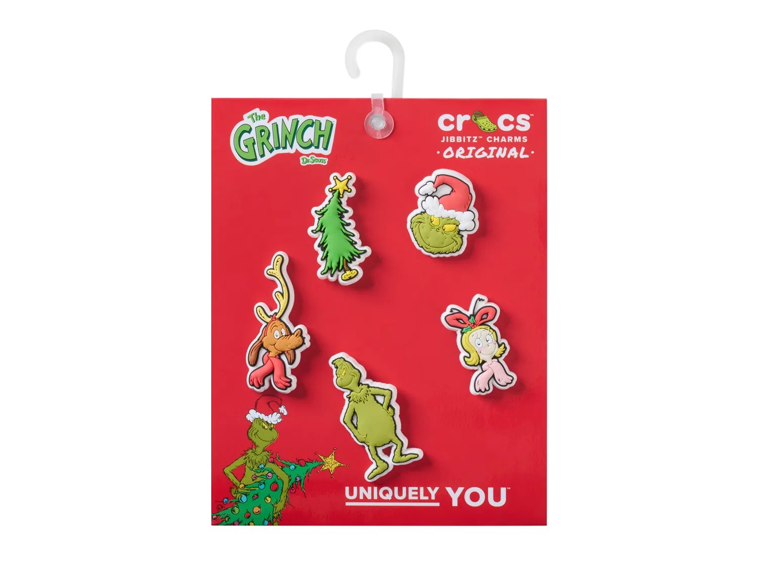 The Grinch Jibbitz Set - 5 Pack
