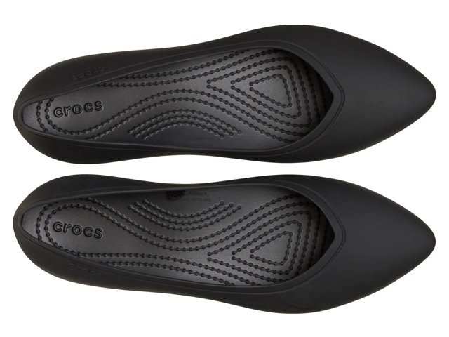 Crocs On The Clock Work Flat - Women's - Free Shipping | DSW