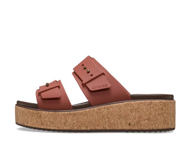 Brooklyn Cork Buckle Wedge Sandal - Women's