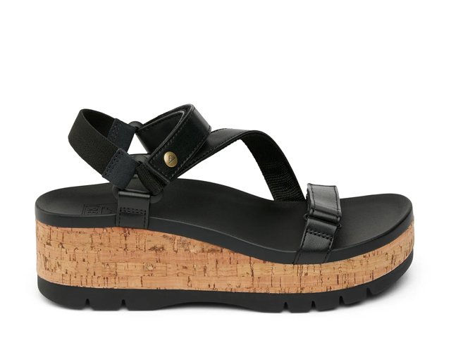 Reef Vista Higher Luna Wedge Sandal - Free Shipping | DSW
