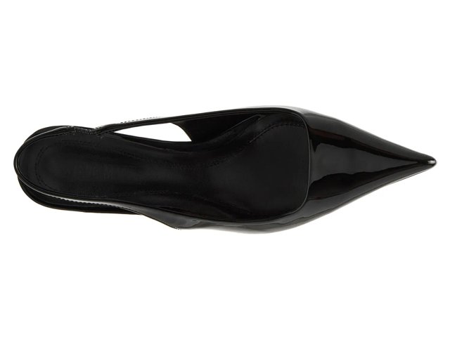 [SALE!!] ★Steve Madden Kittie★ パンプス KITTIE Gray Pinstripe Women's Kitten Heel Slingback Pump