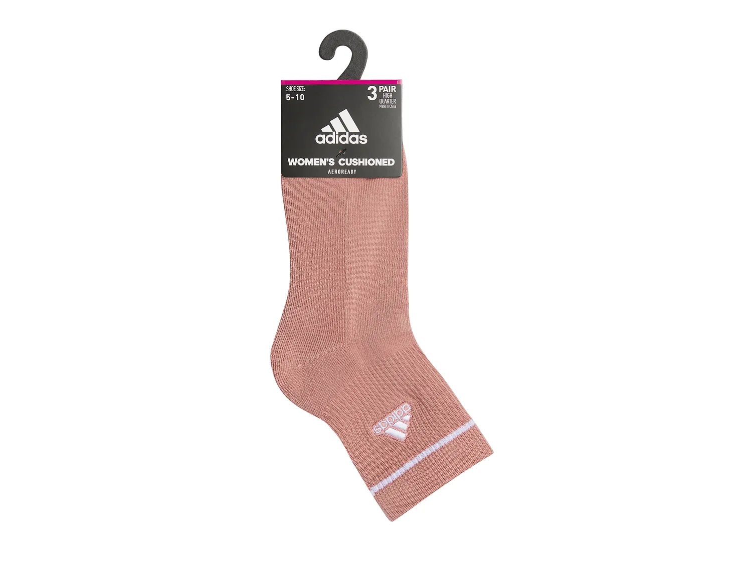 Cushioned Sport Women's High Quarter Socks