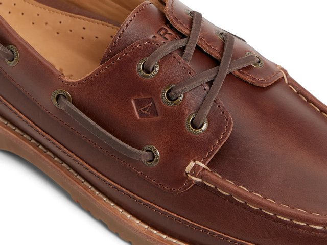 【未使用】SPERRY TOPSIDER A/O LUG 3-EYE Sperry Men's A/O Lug 3-Eye Waterproof Leather Boat Shoes