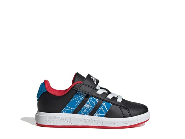 adidas Spider-Man Grand Court Sneaker - Kids' - Free Shipping | DSW