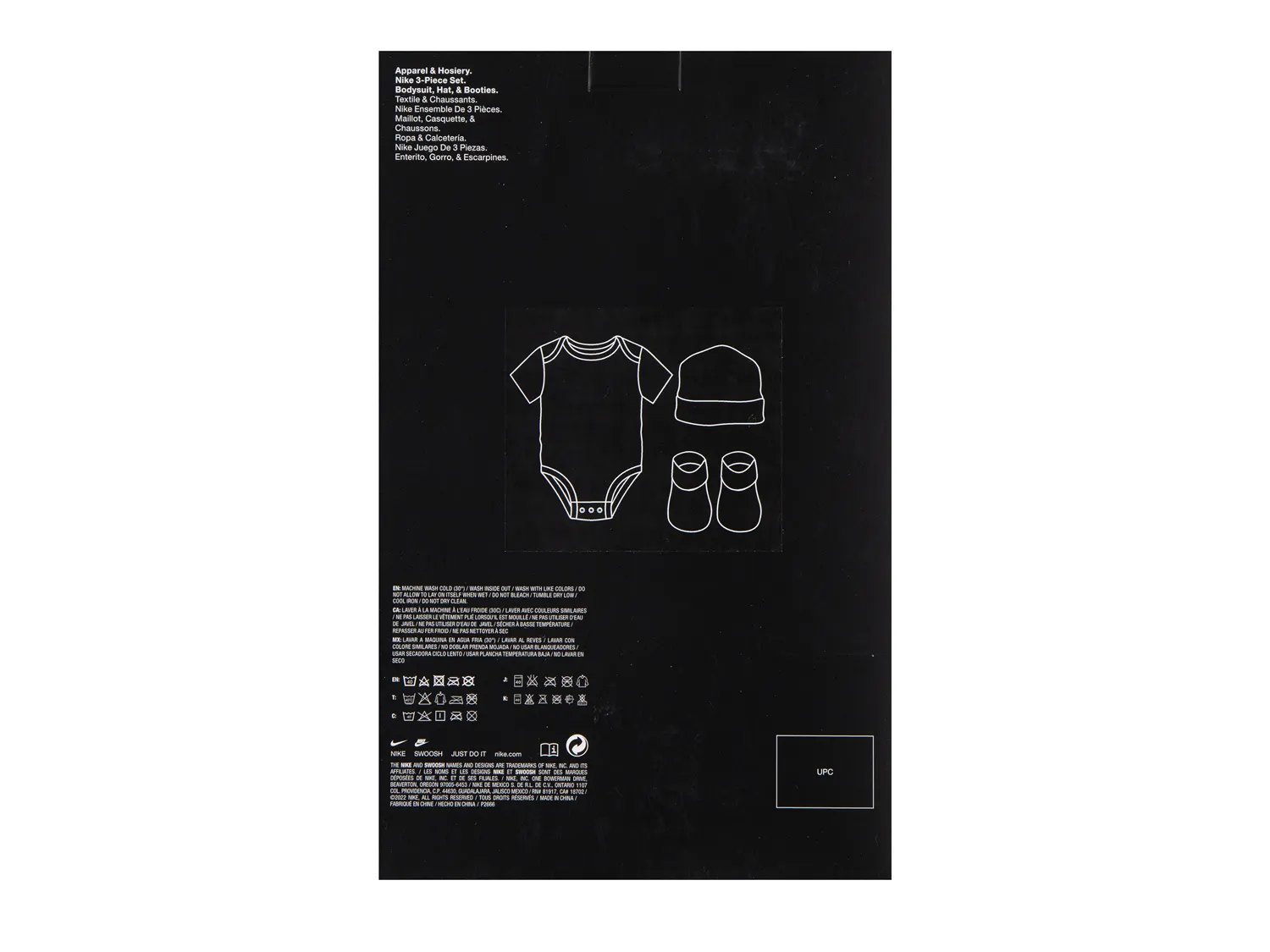 Waffle Baby Onesie 3-Piece Set