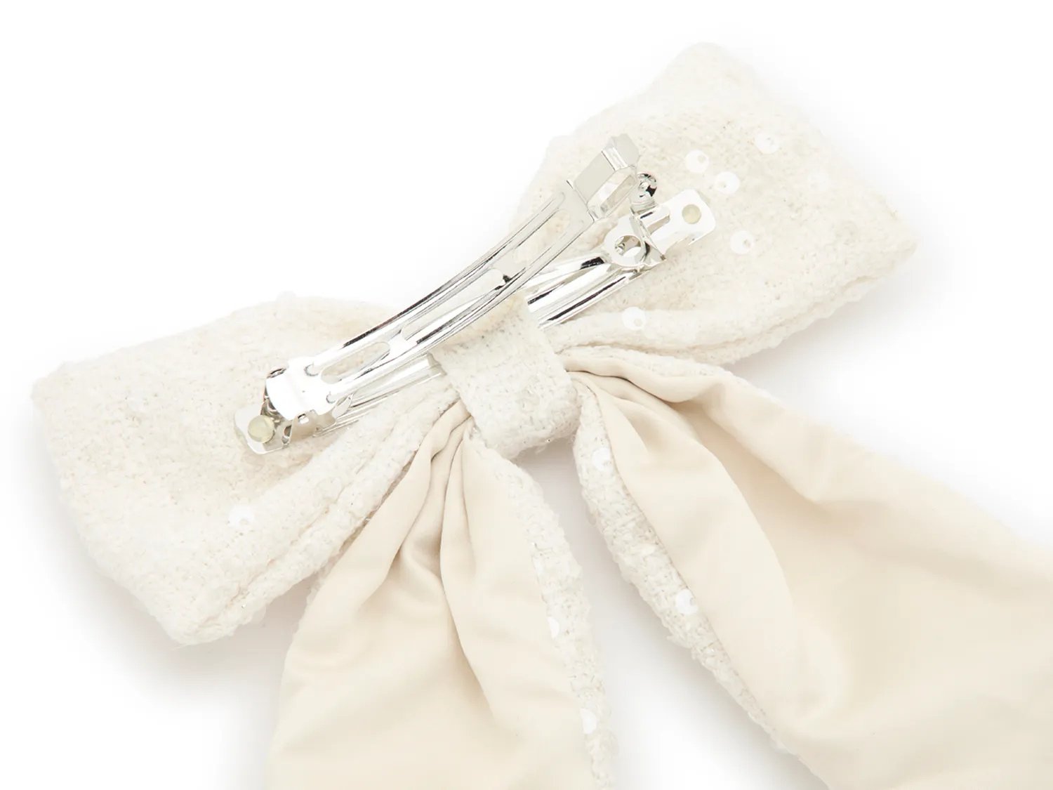 Sequin Hair Bow Clip