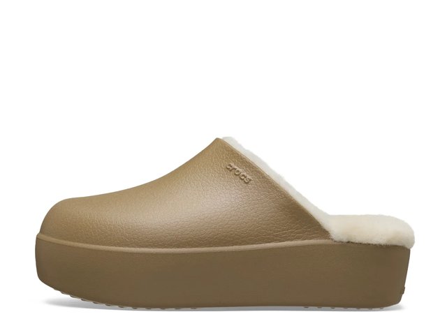 Crocs Dylan Lined Platform Clog - Women's - Free Shipping | DSW