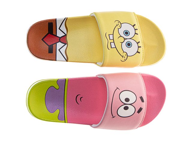 Avalanche Nickelodeon Spongebob & Patrick Slide Sandal - Kids'