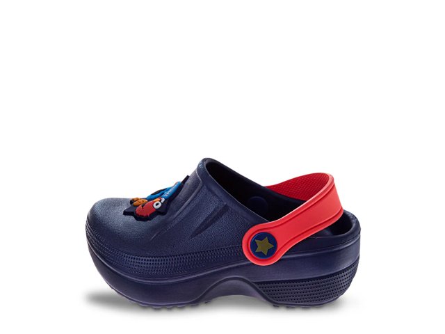 Sesame Street Elmo and Cookie Monster Clog - Kids'