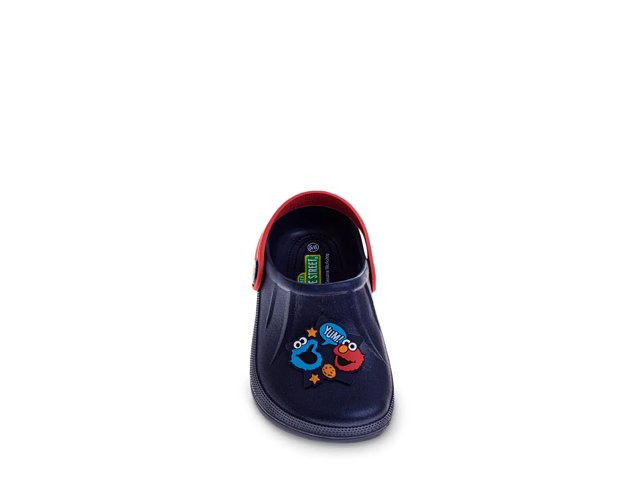 Sesame Street Elmo and Cookie Monster Clog - Kids'