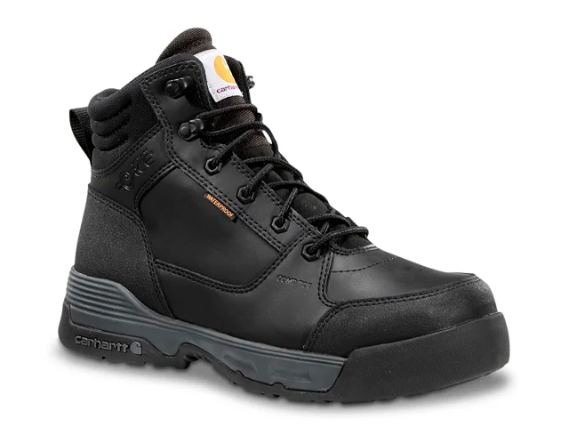 Carhartt Force HD 6" Waterproof Work Boot - Men's - Free Shipping | DSW