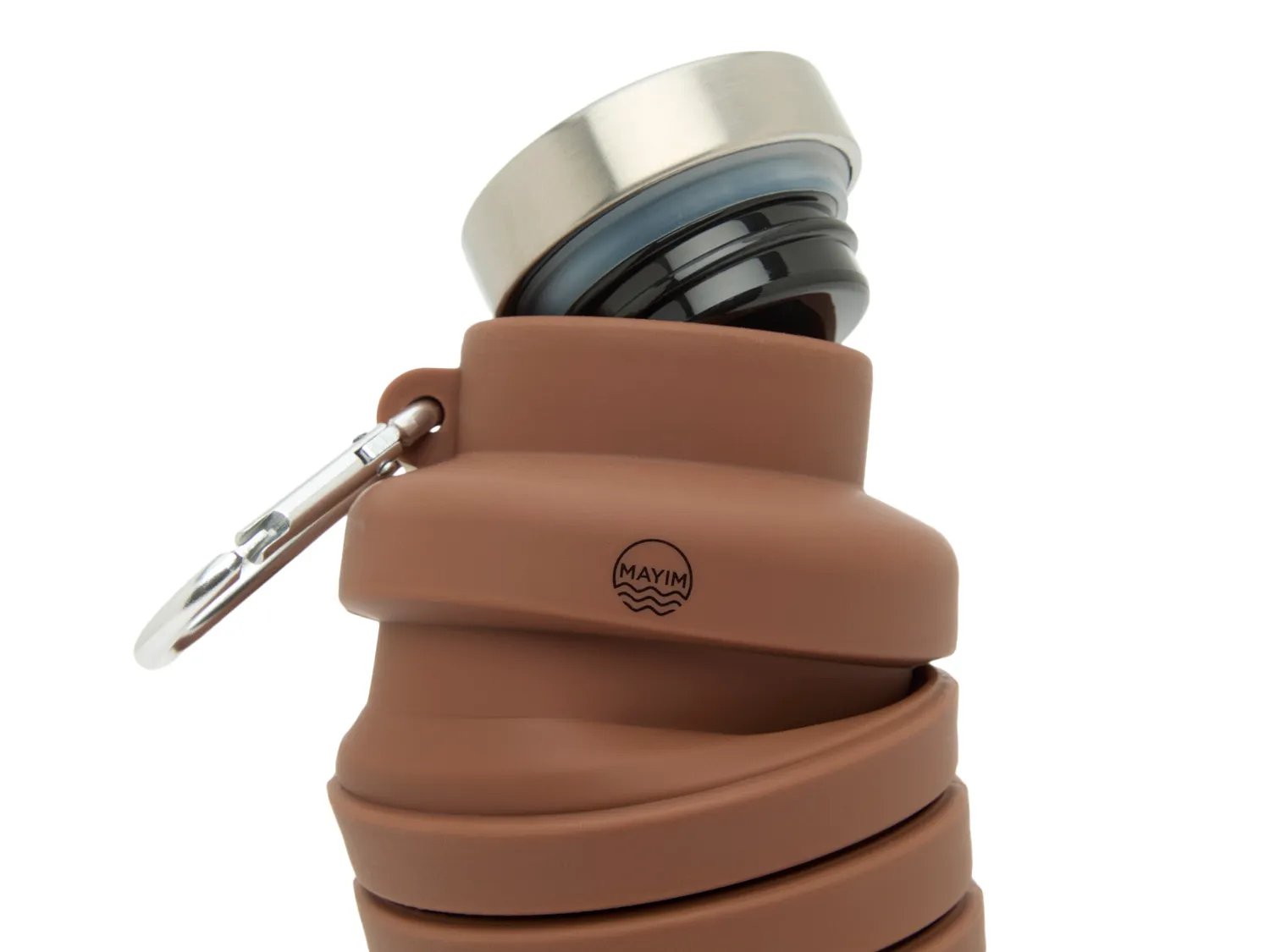 Taupe Collapsible 17-Oz. Water Bottle