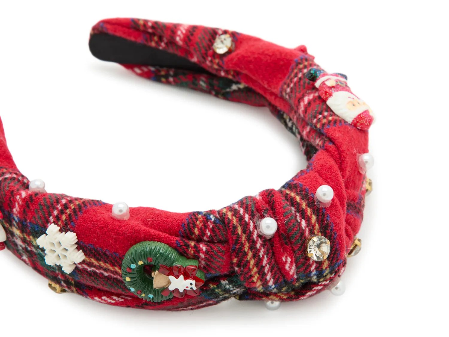 Plaid Holiday Headband