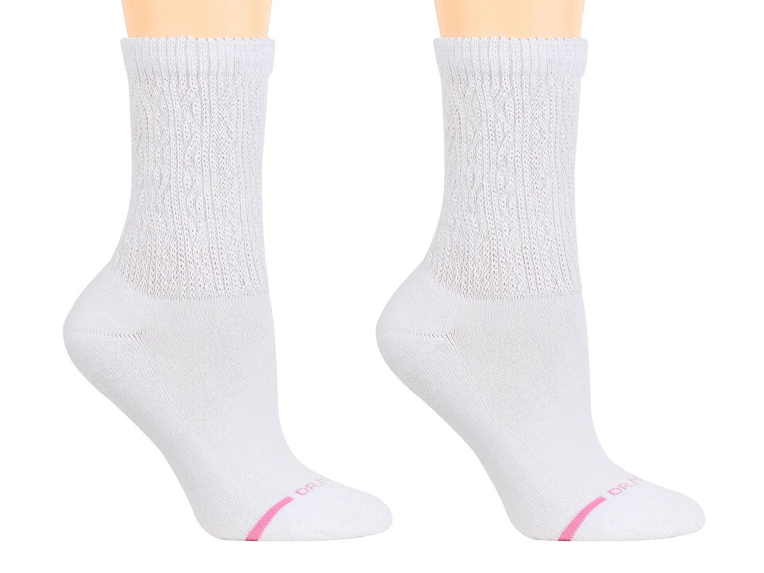 Texture Cable Women's Crew Socks - 2 Pack