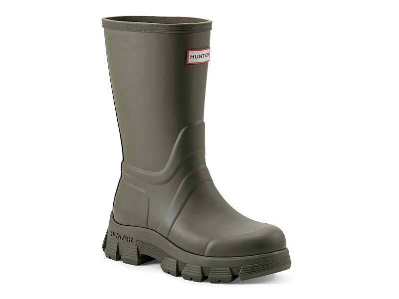 ハンター レディス ORIGINAL SHORT DARK OLIVE レディース ショートレインブーツ| ハンターブーツ(Hunter Boots