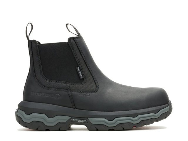 Wolverine Alpha Infinity Waterproof CarbonMax Steel Toe Chelsea Work Boot - Men's