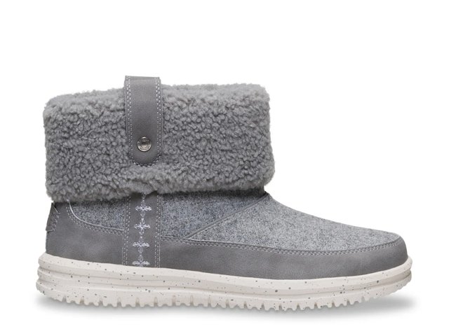 HEYDUDE Camden Cuff Cozy Bootie - Women's