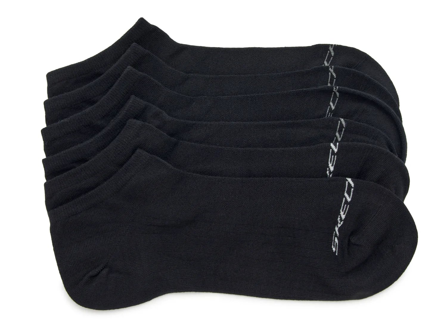 Non Terry Men's No Show Socks - 6 Pack