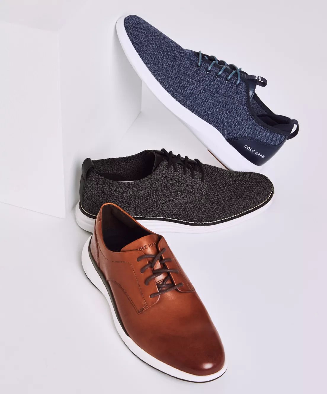 casual and dress shoes