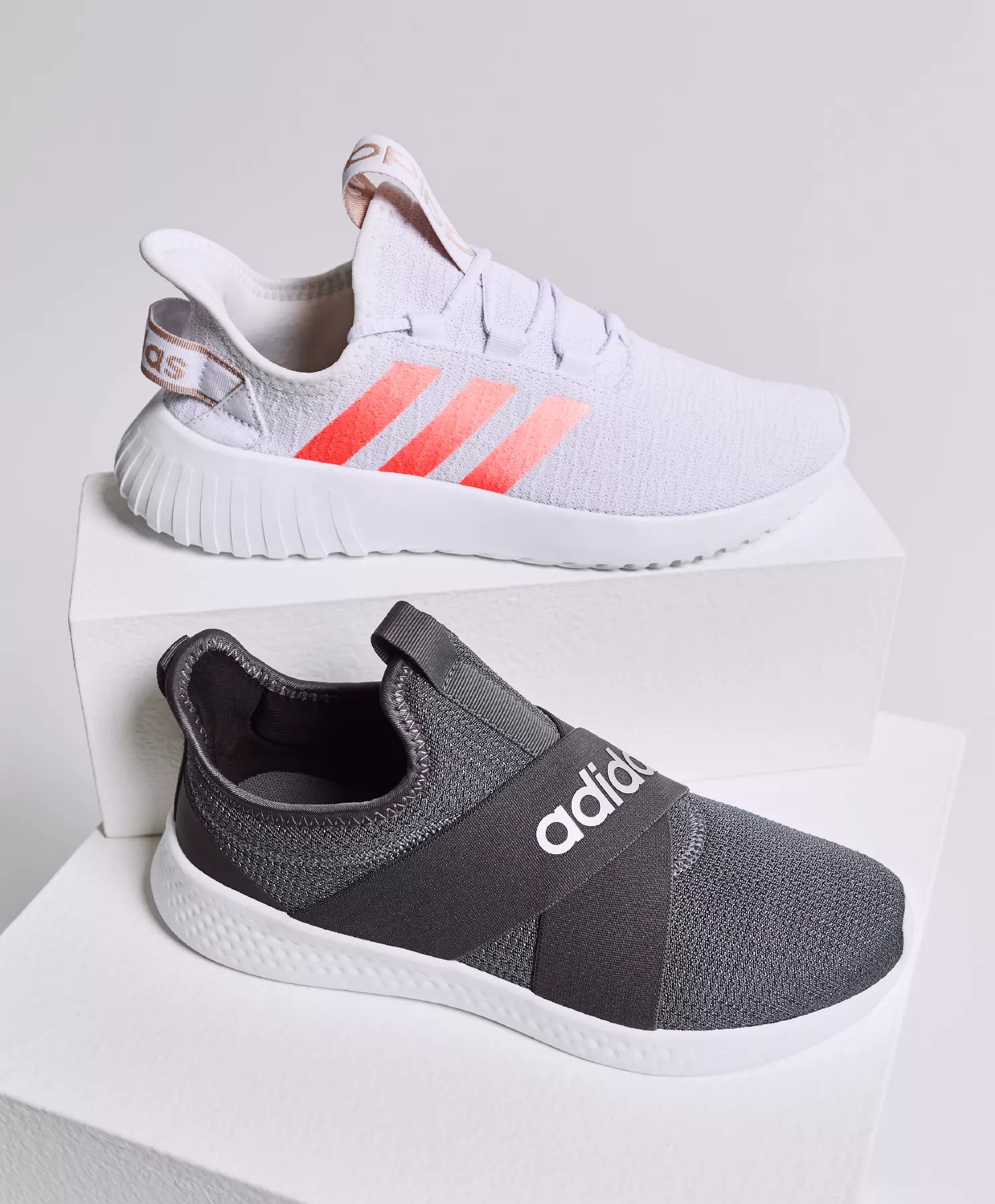 grey adidas shoes womens
