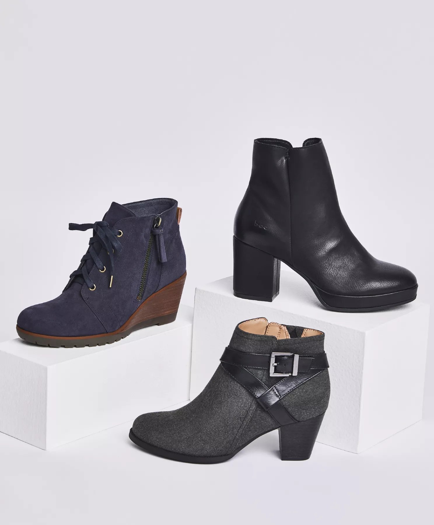 gray women's boots clearance