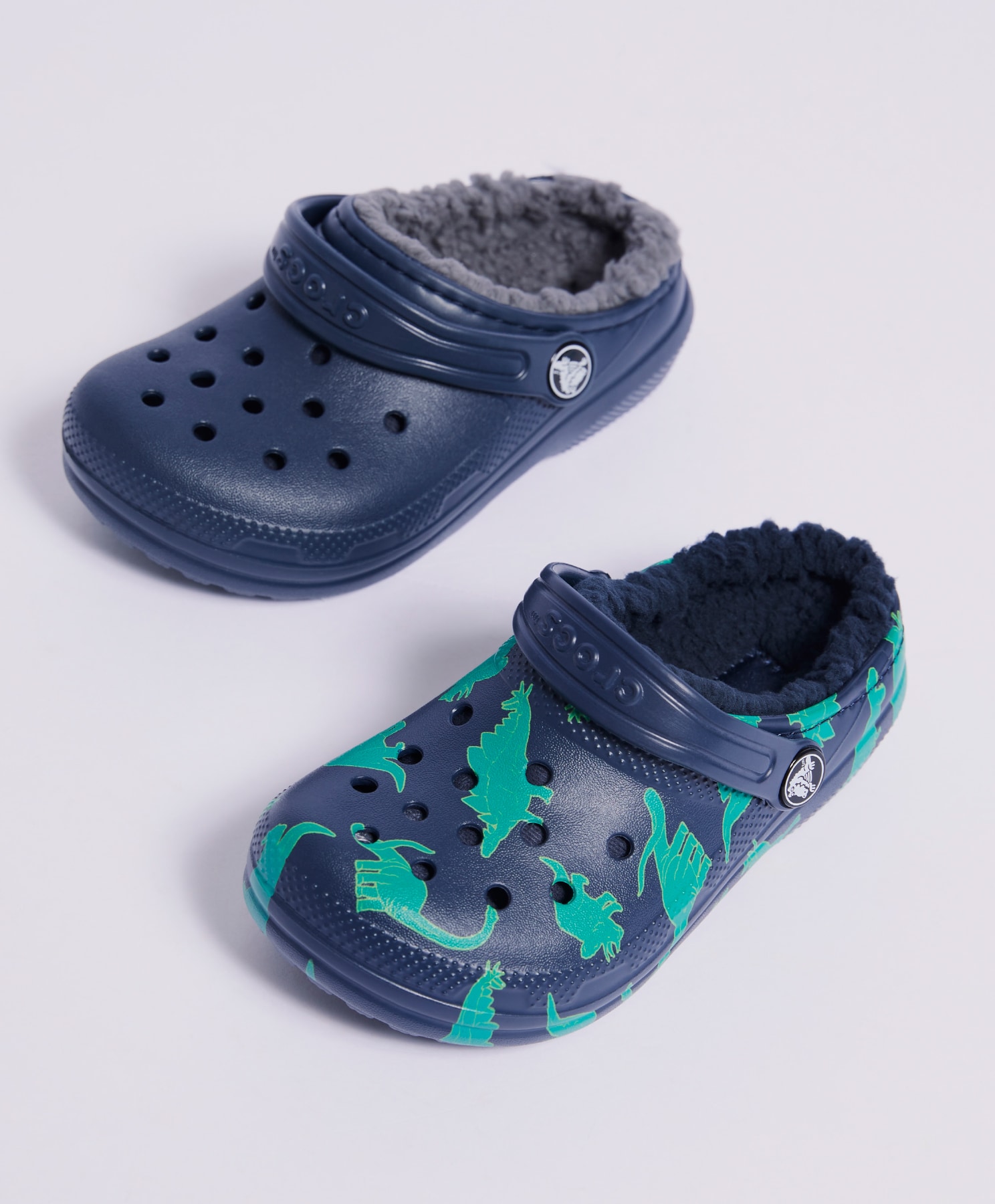 fur crocs slipper