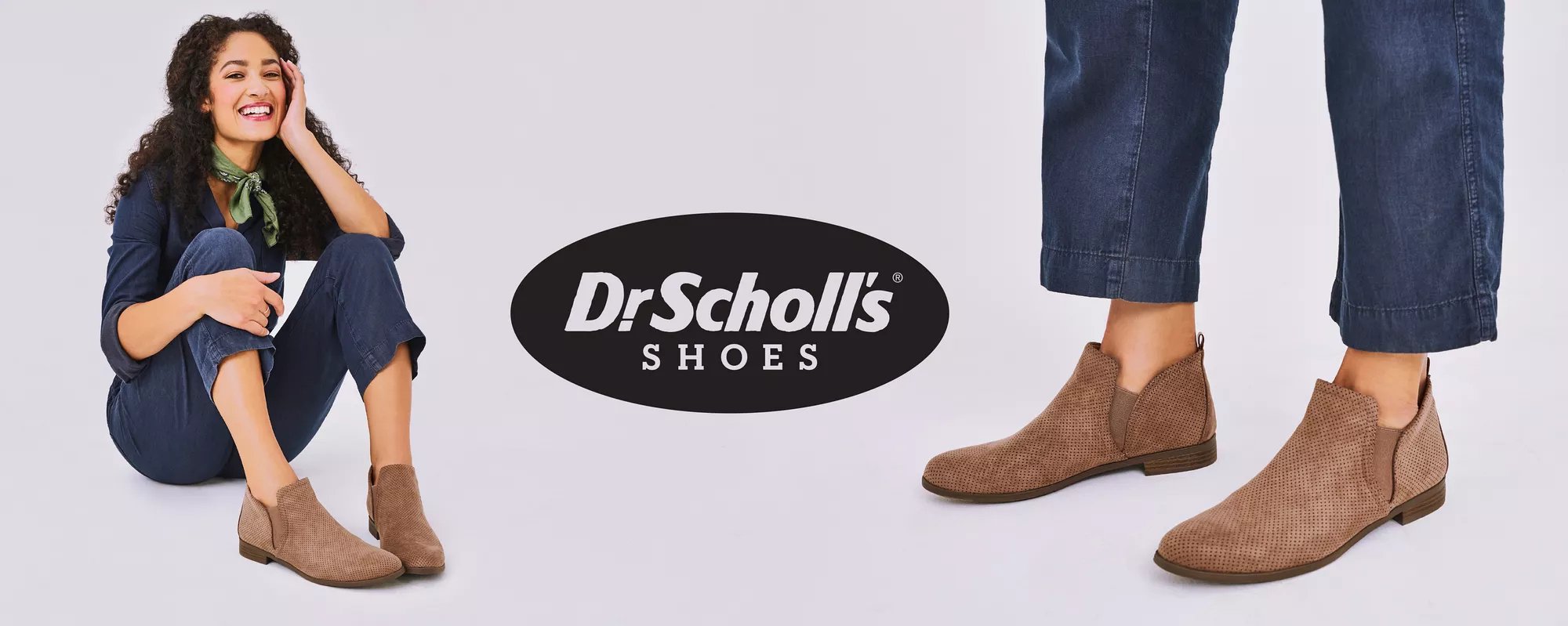 dr scholl's leather slip on