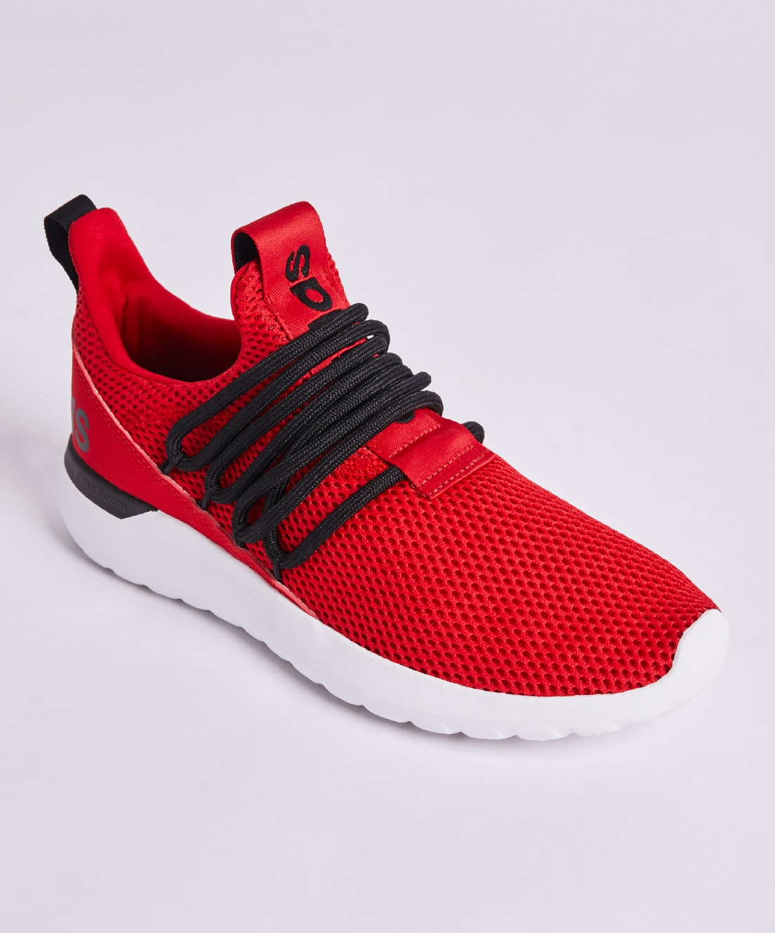 adidas black and red sneakers