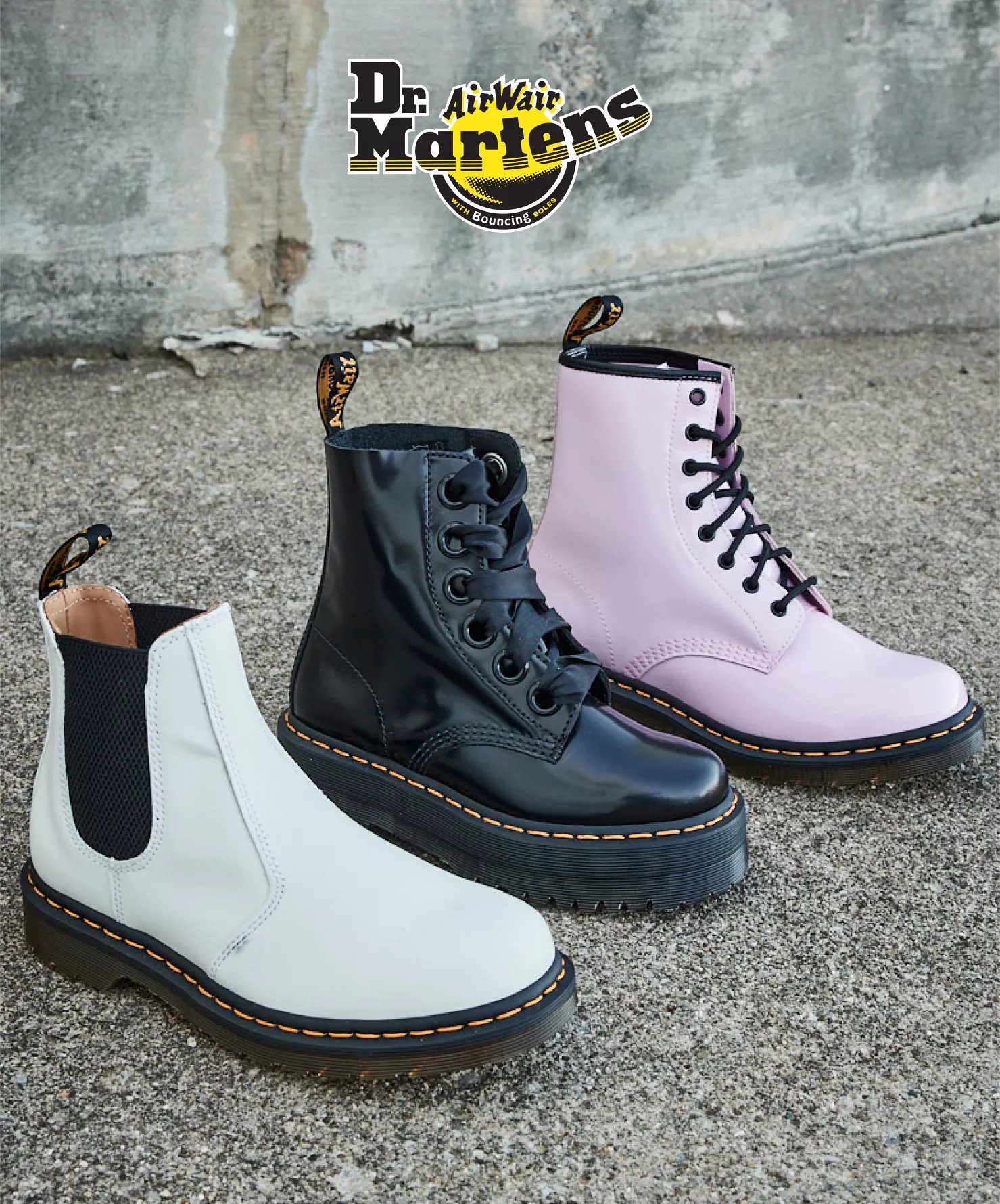 doc martens chelsea boots platform