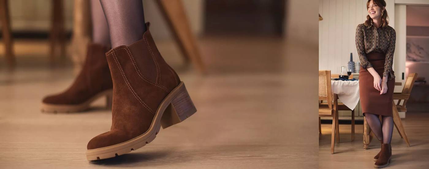 Dsw discount heeled booties