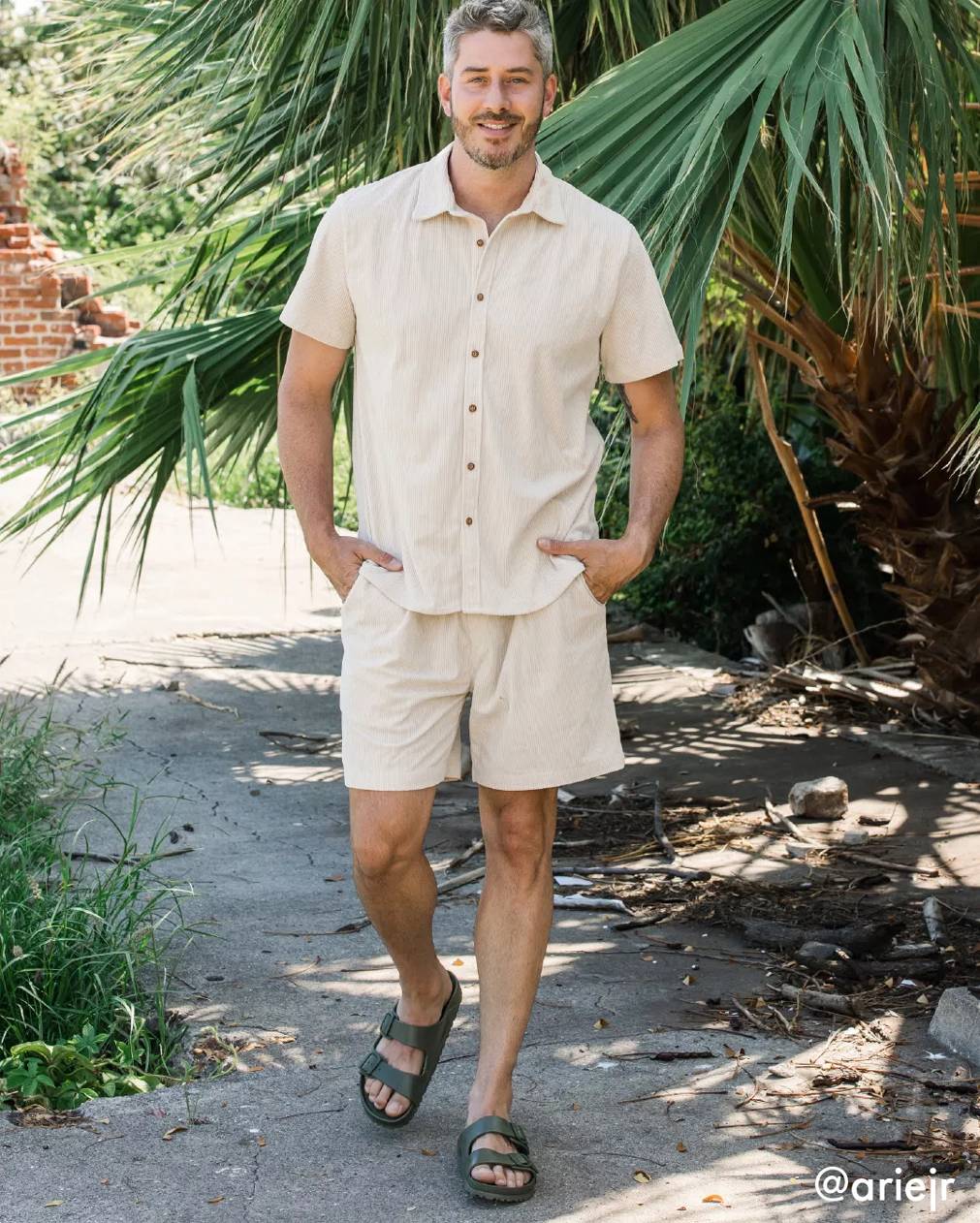 Featuring @ariejr. Click to shop men's sandals.