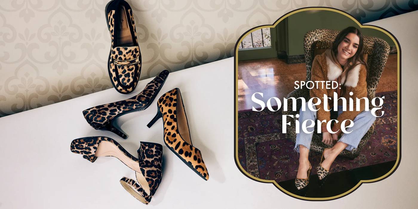 Animal print pumps dsw best sale