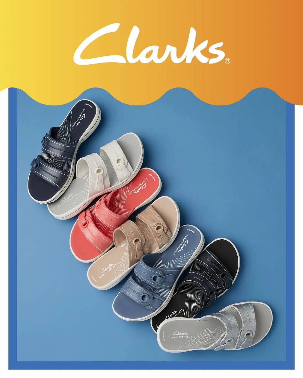 Click to shop Clarks.