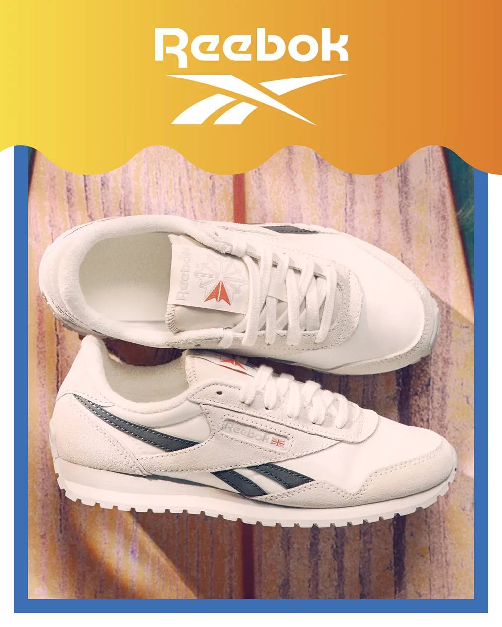 Click to shop Reebok.