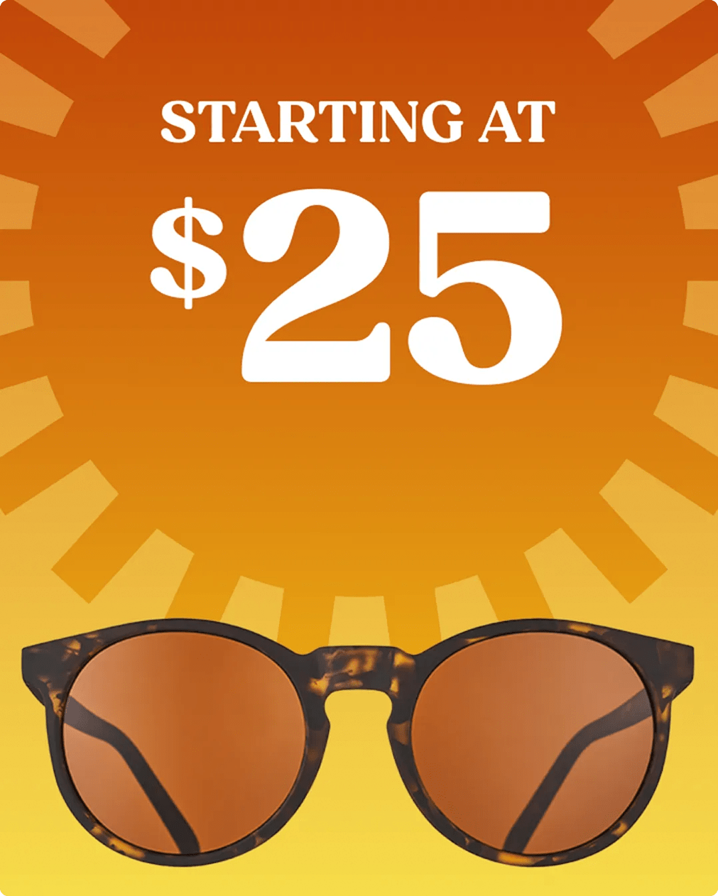goodr Sunglasses from $25.