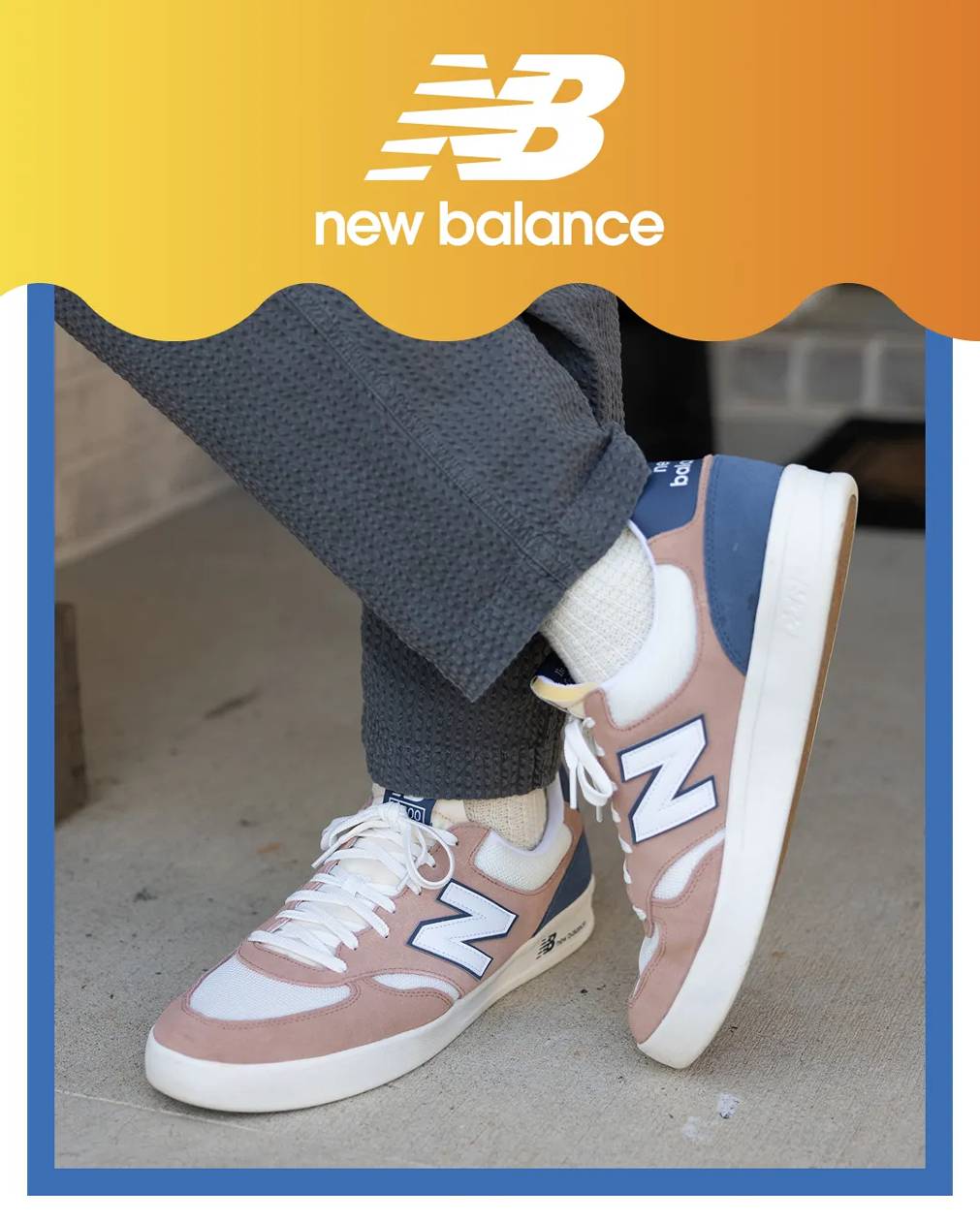 Click to shop New Balance.